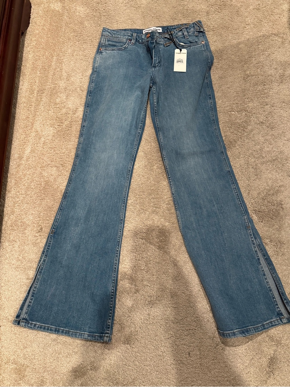 Wrangler Blue Flare Wide-Leg Women’s Jeans